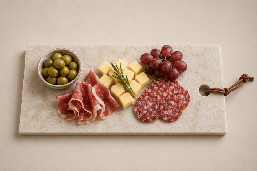 Composiet tapasplank in Glencoe - Atelier Pietra