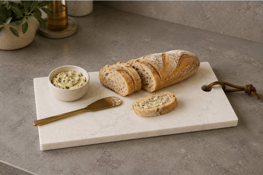 Composiet tapasplank in Prexory White - Atelier Pietra