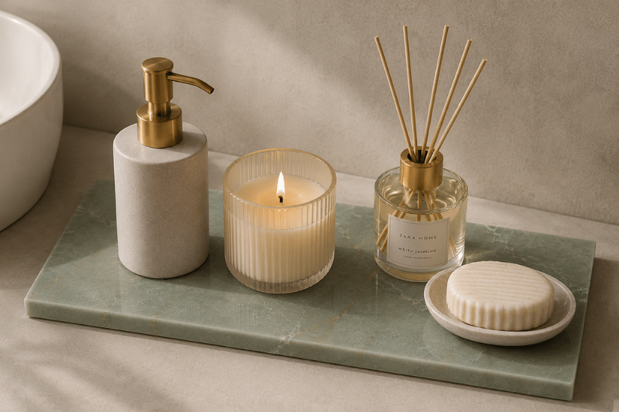 Composiet accessoireplank in Verde Emerald - Atelier Pietra