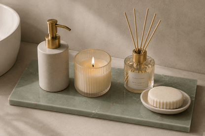 Composiet accessoireplank in Verde Emerald - Atelier Pietra