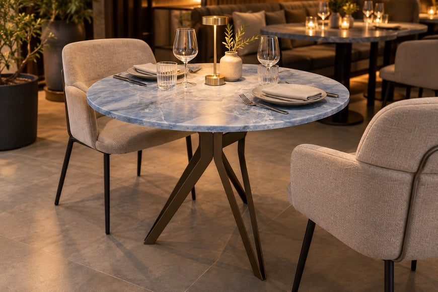 Composiet eettafel vierkant